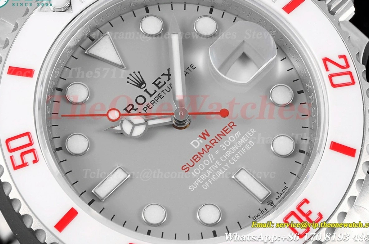 Submariner Grey VS3135 Dial SS SS 40mm 904L DIW VSF 0413